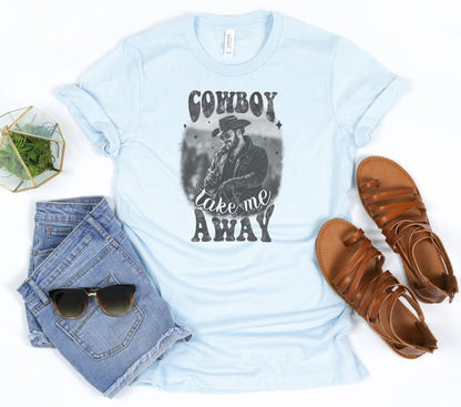 Cowboy Take Me Away Rip Wheeler Tee