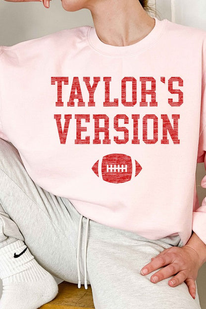 TAYLORS VERSION OVERSIZED GRAPHIC SWEATSHIRT