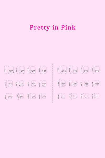 SO PINK BEAUTY Press On Nails 2 Packs