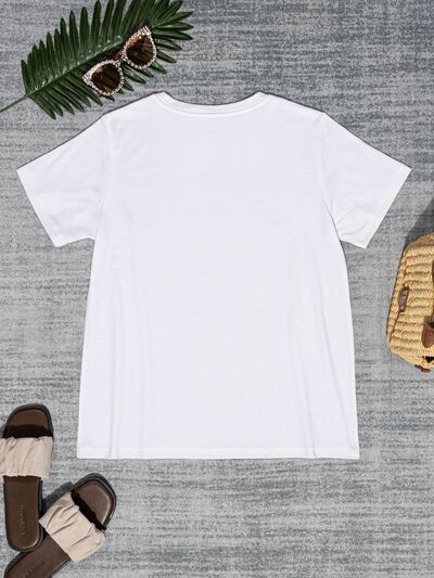 Round Neck Short Sleeve T-Shirt