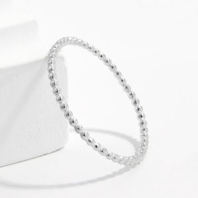 925 Sterling Silver Bead Ring