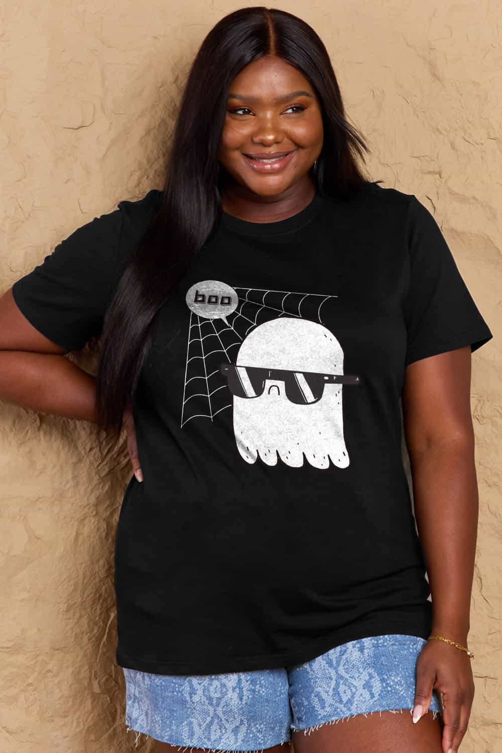 Simply Love Full Size BOO Graphic Cotton T-Shirt