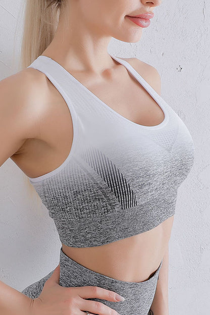 Gradient Racerback Sports Bra